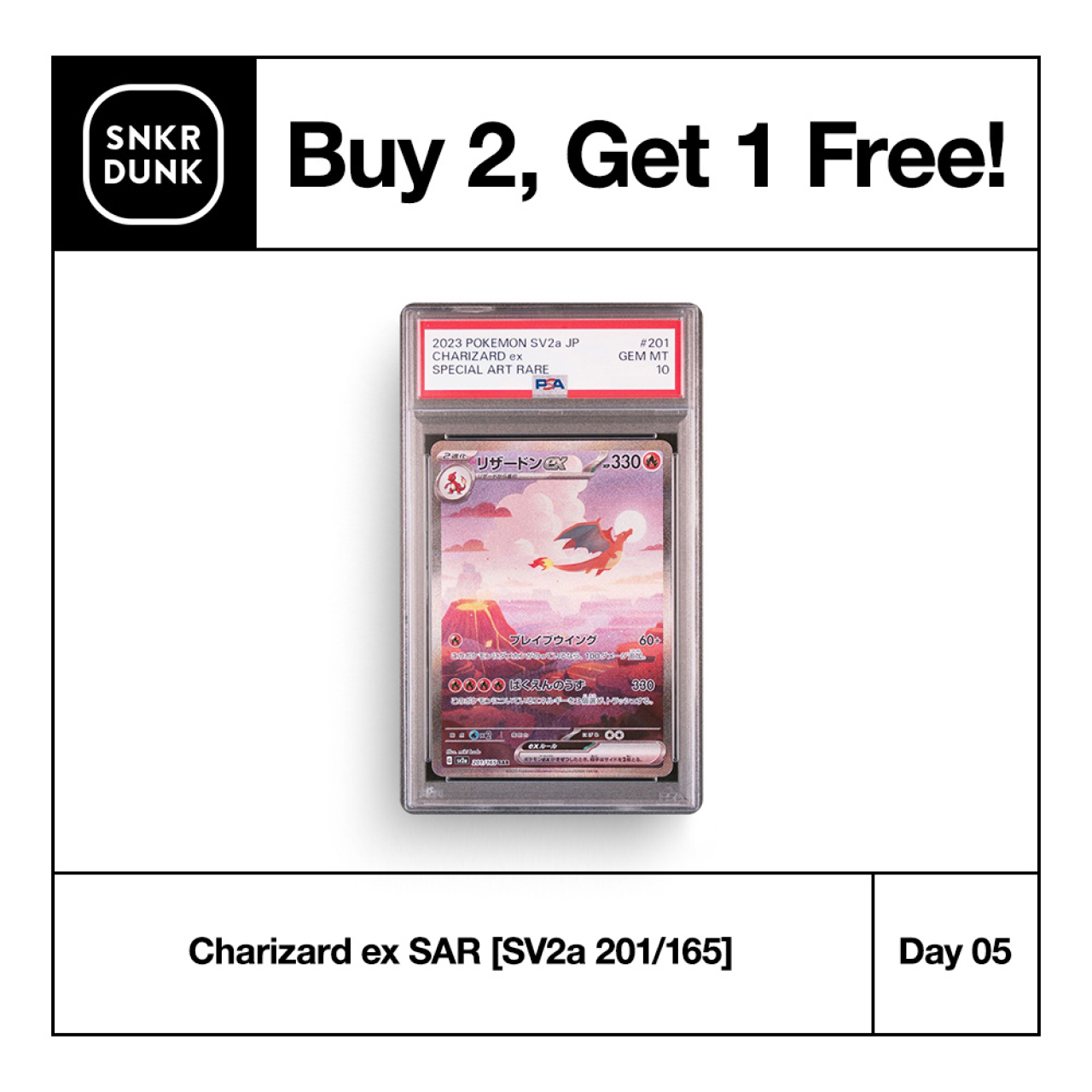 Single's Day Giveaway - 15th Nov - PSA 10 Charizard ex SAR